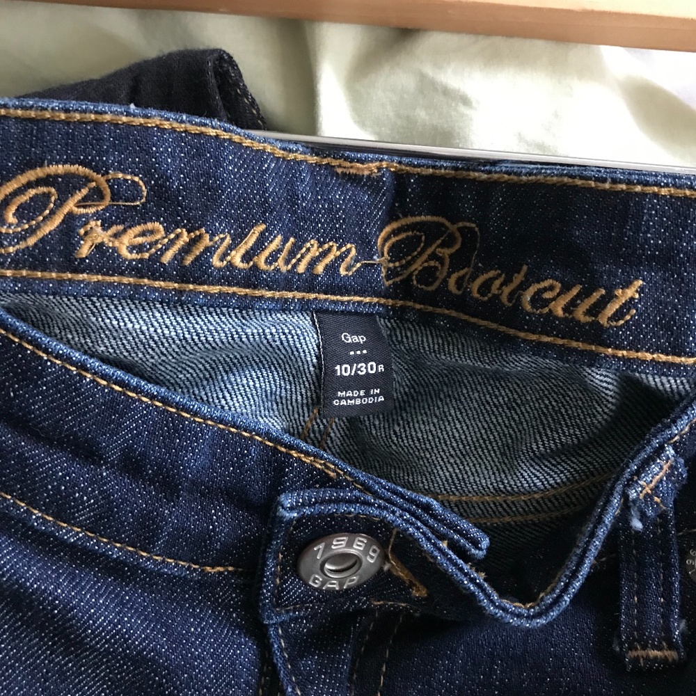 GAP Jeans, Sz10/30R                        4-18RIB